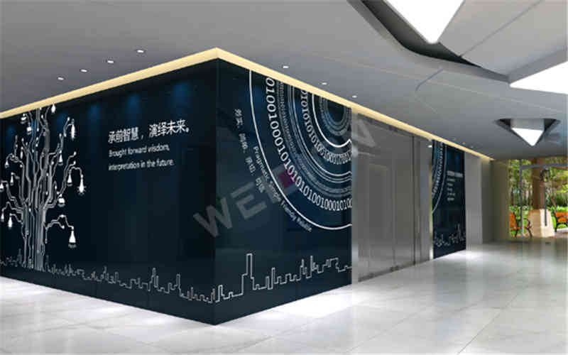 華大集成企業廣州展廳設計公司