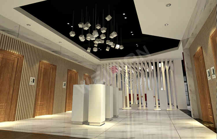 東亞鋼門廣州企業展廳設計裝修